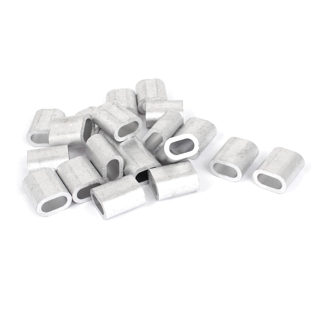5/16-inchWire Rope Aluminum Sleeves Clip Fitting Cable Crimps 20pcs