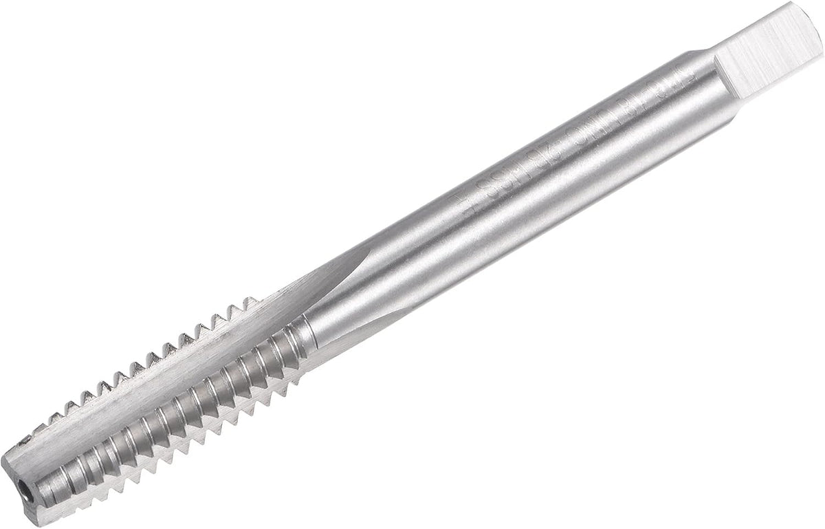 Thread Milling Threading Tap 5/16"-18 UNC, Left Hand Machine HSS (High Speed Steel) 6542 Uncoated 3 Straight Flutes 2B Tolerance Grade