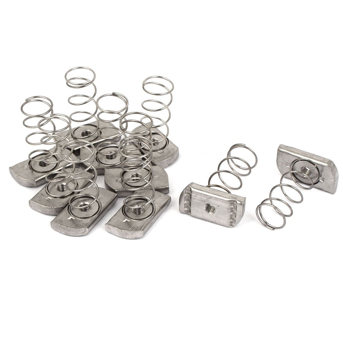 M6 304 Stainless Steel Strut Spring Channel Nuts 10 Pcs