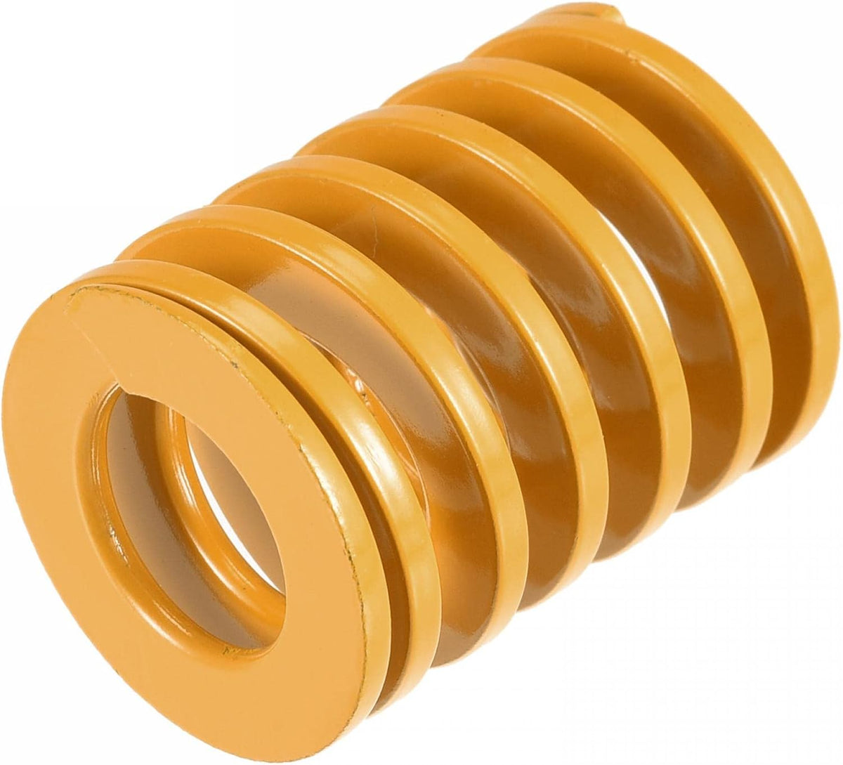 3D Printer Die Spring, 25mm OD 35mm Long Spiral Stamping Light Load Compression Mould Die Springs for 3D Printer Electric Part, Yellow