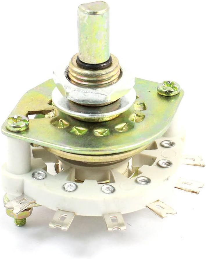 1P8T 1 Pole 8 Position Band Channel Rotary Switch Selector