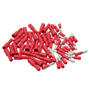 30pcs DC 12V Connector Insulated Crimp Terminals for Car Electrical Wiring Universal
