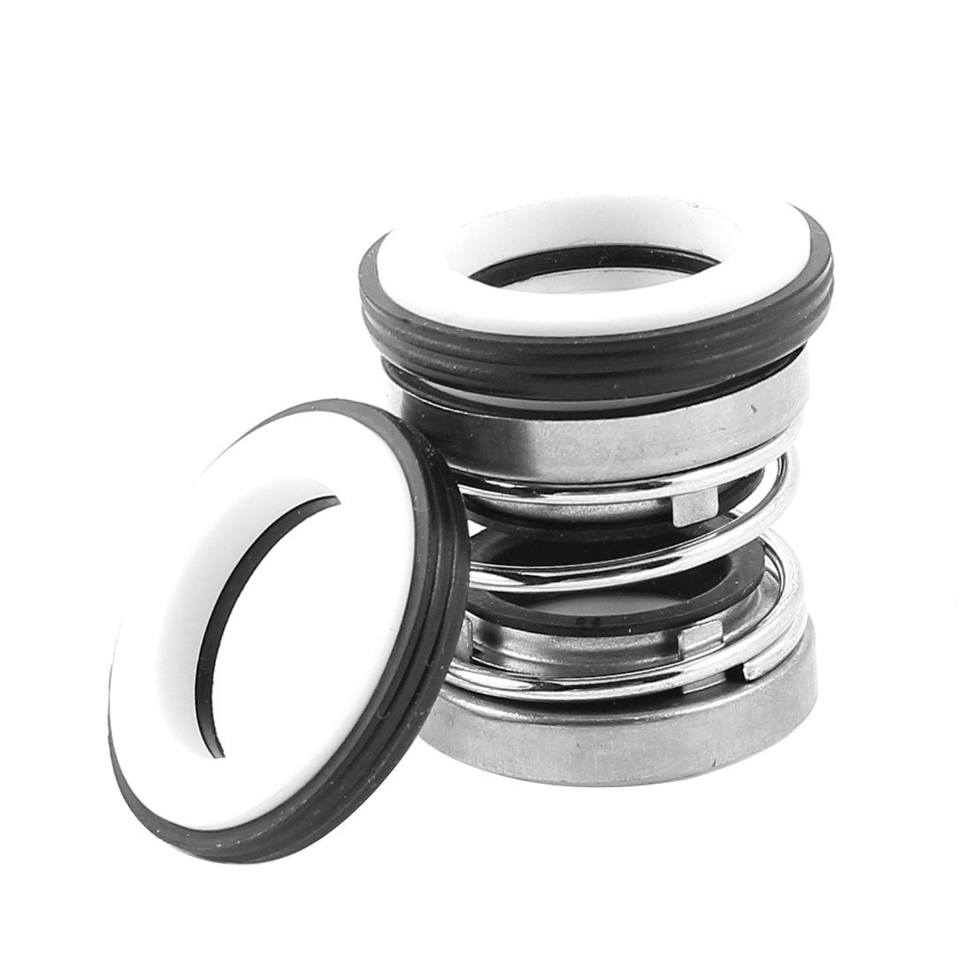 SB-20 Ceramic Rotary Ring Rubber Bellows Pump Mechanical Seal 20mm (2 Sealing Ring)