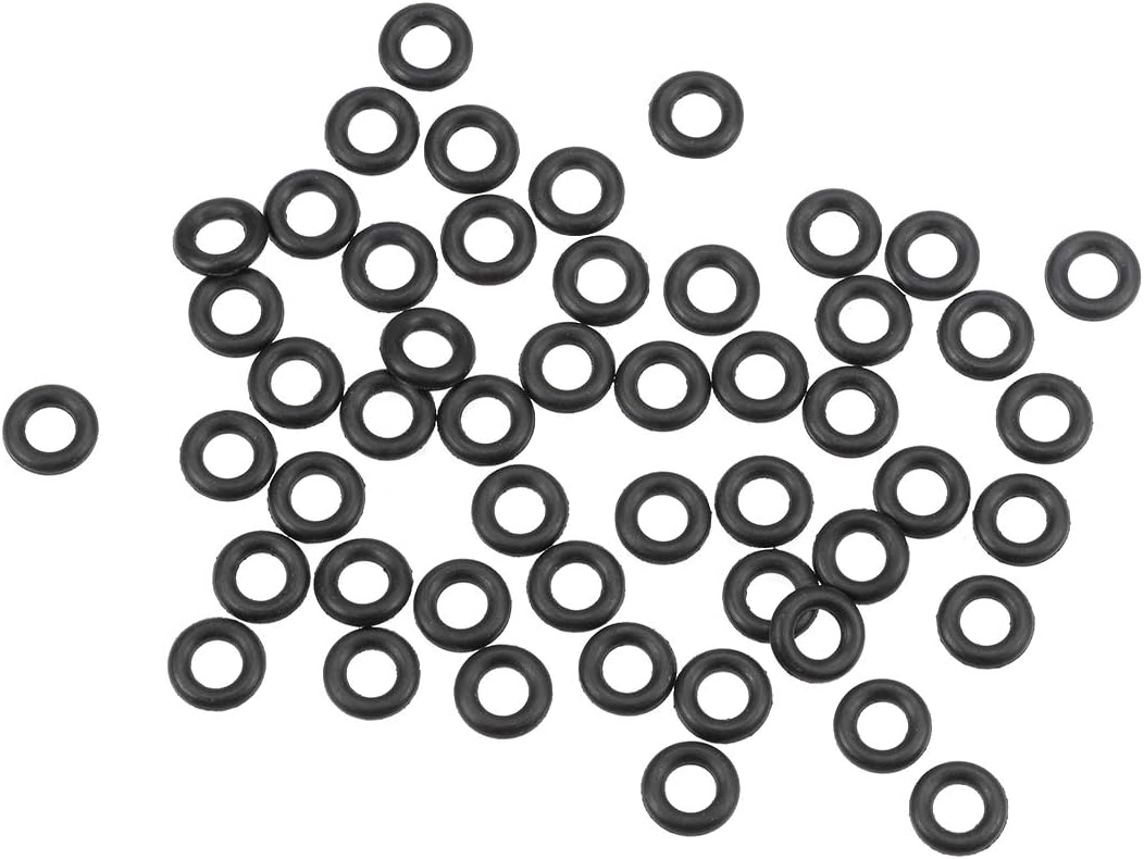 Nitrile Rubber O-Rings 9mm OD 4.6mm ID 2.2mm Width, Metric Nitrile Rubber Sealing Gasket, Pack of 50