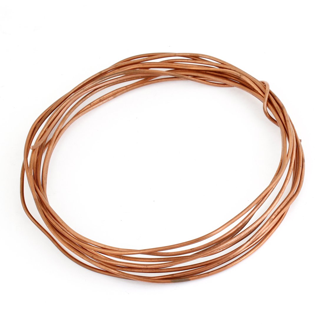 2.7M Length Copper Tone Refrigeration Slender Pipe Tubing Coil