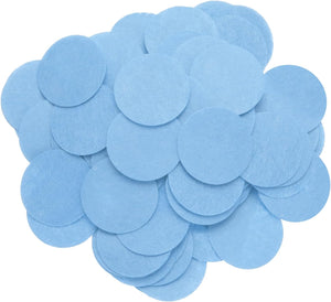 200Pcs Round Felt Circles Soft Thick for Crafts 1 3/4 Inch Felt Pads for DIY Sewing Handcraft Blue