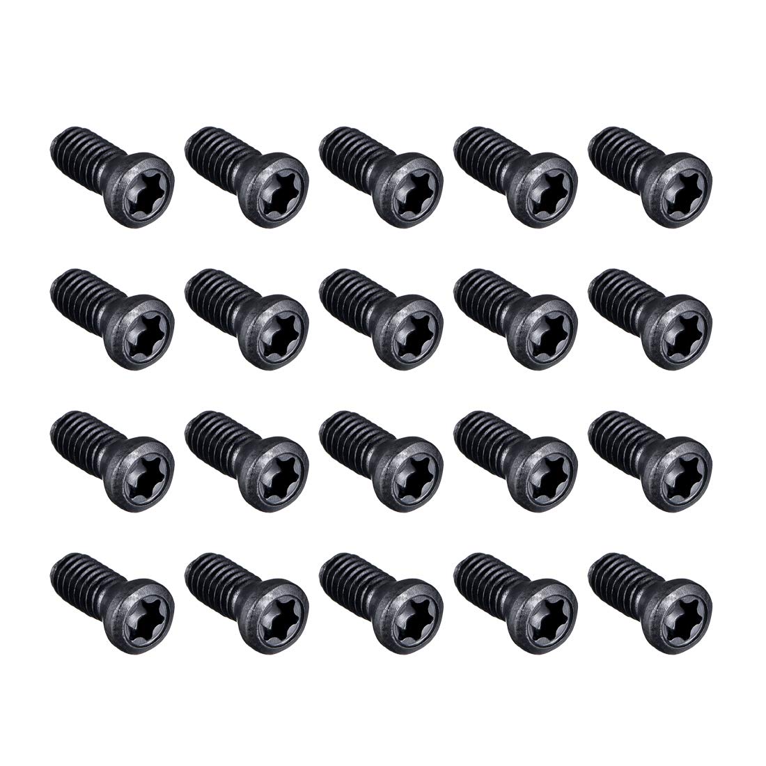 M4x10mm Torx Screws for Replaces Carbide Insert CNC Lathe Tool 12.9 Grade Carbon Steel 20pcs