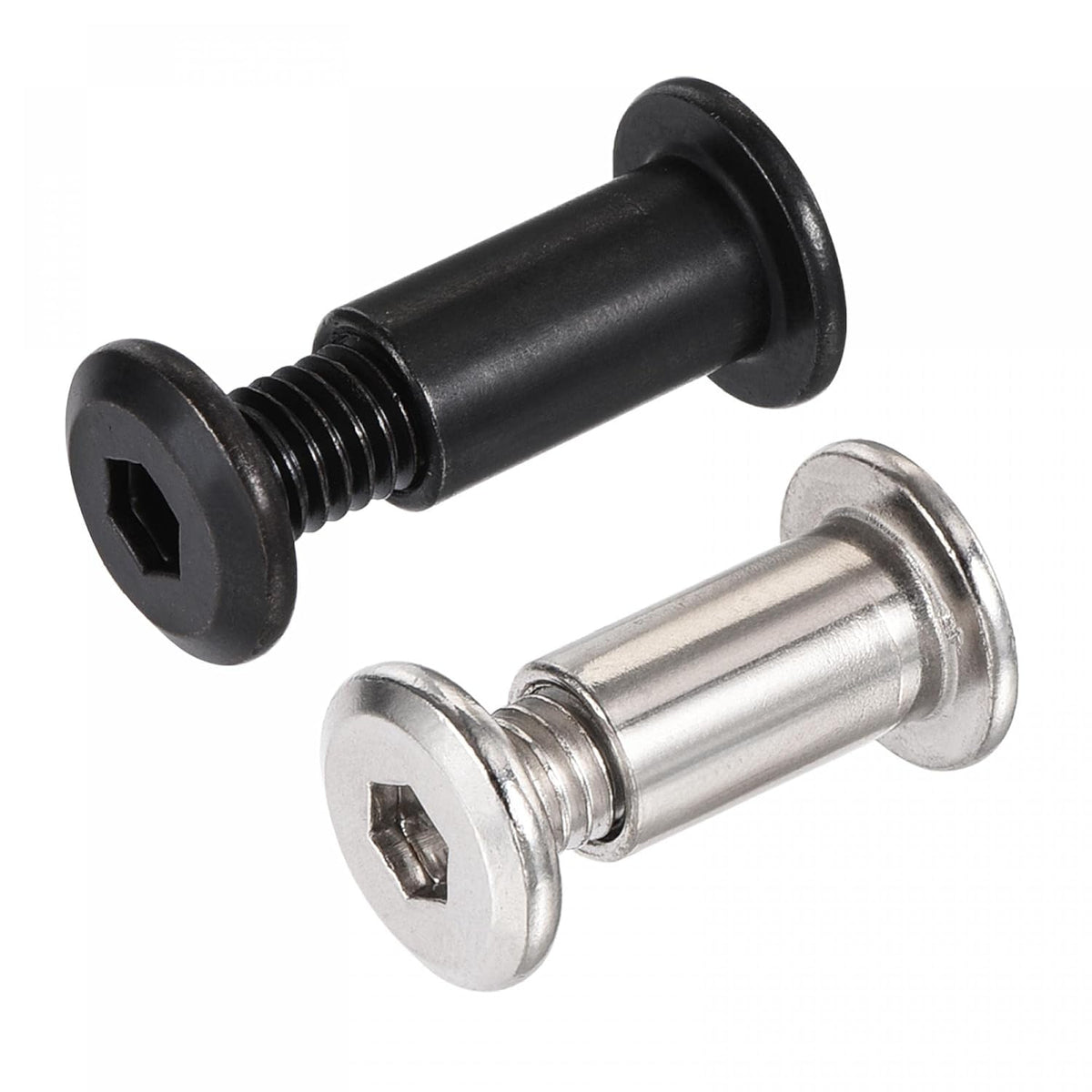 Screw Post Fit for 5/16"(8mm) Hole Dia, 10 Set Male M6x16mm, 10 Set Male M6x20mm
