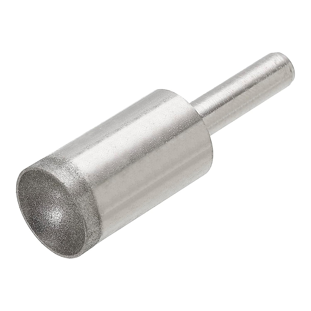 Diamond Grinding Mounted Point, 15mm 600 Fine Grits Spherical Concave Head Bead Coarse Grinding Bit for Jade Amber Stone Beeswax Glass