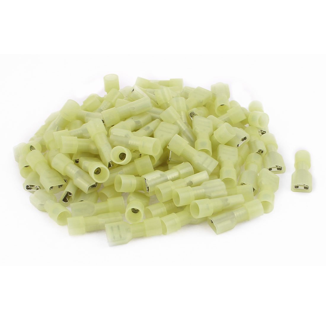 FDFN5.5-250 12-10 AWG Wire Insulated Female Spade Crimp Terminal Connector with 100 Piece