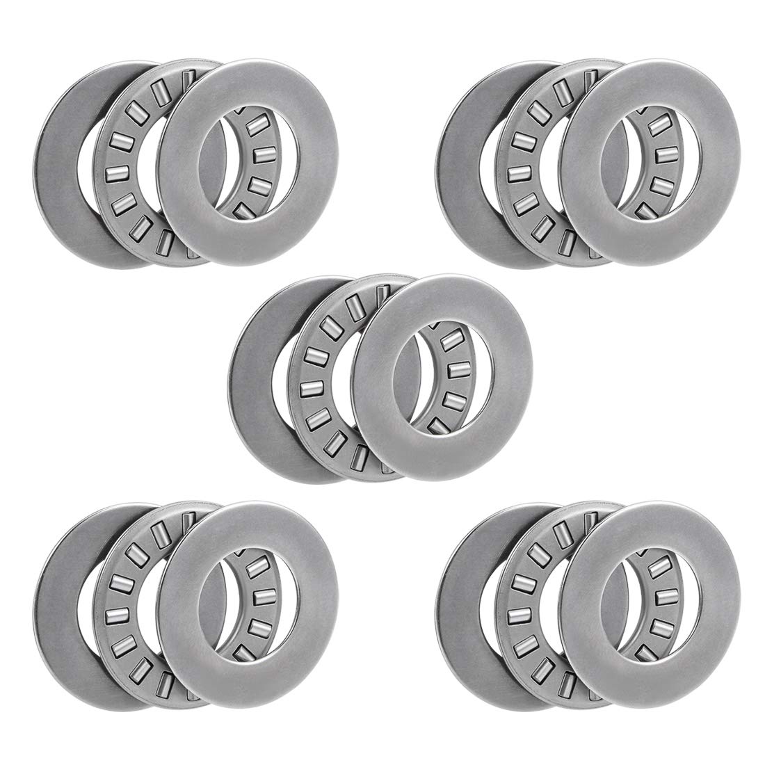 TC815 Thrust Needle Roller Bearings with Washers 1/2" Bore 15/16" OD 5/64" Width 5pcs