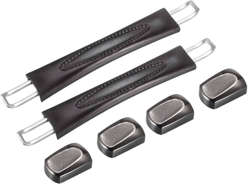 Luggage Handle, 192mm Long Strap Grip Replacement for Suitcase Case Black 2Pcs