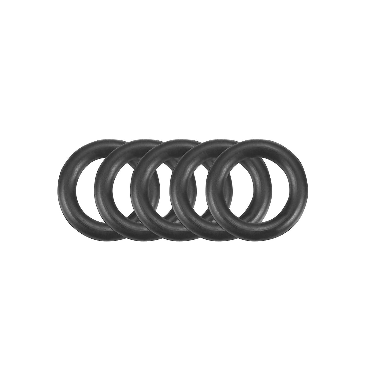 Nitrile Rubber O-Rings, 8mm OD 5mm ID 1.5mm Width, Metric Sealing Gasket, Pack of 50