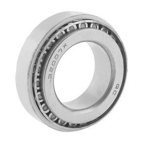 35mm x 62mm x 18.5mm 32007 Metal Single Row Tapered Roller Bearing Silver Tone