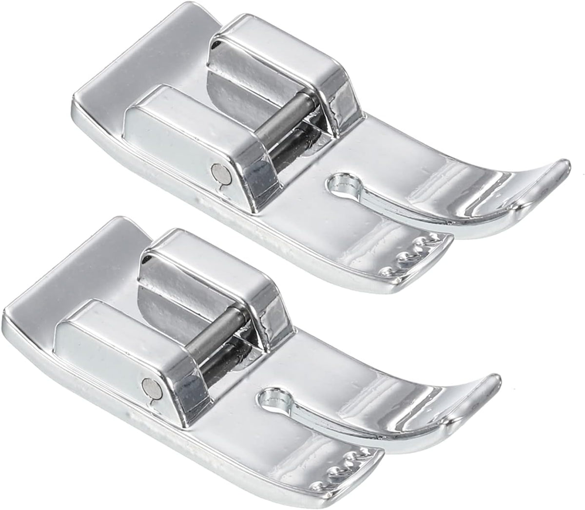 7304 1/4 Inch Straight Stitch Embroidery Sewing Machine Presser Foot, Sewing Machine Replace Accessories, 2Pcs
