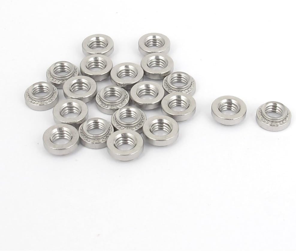 M5 Stainless Steel Self Clinching Rivet Nut Fastener 20pcs
