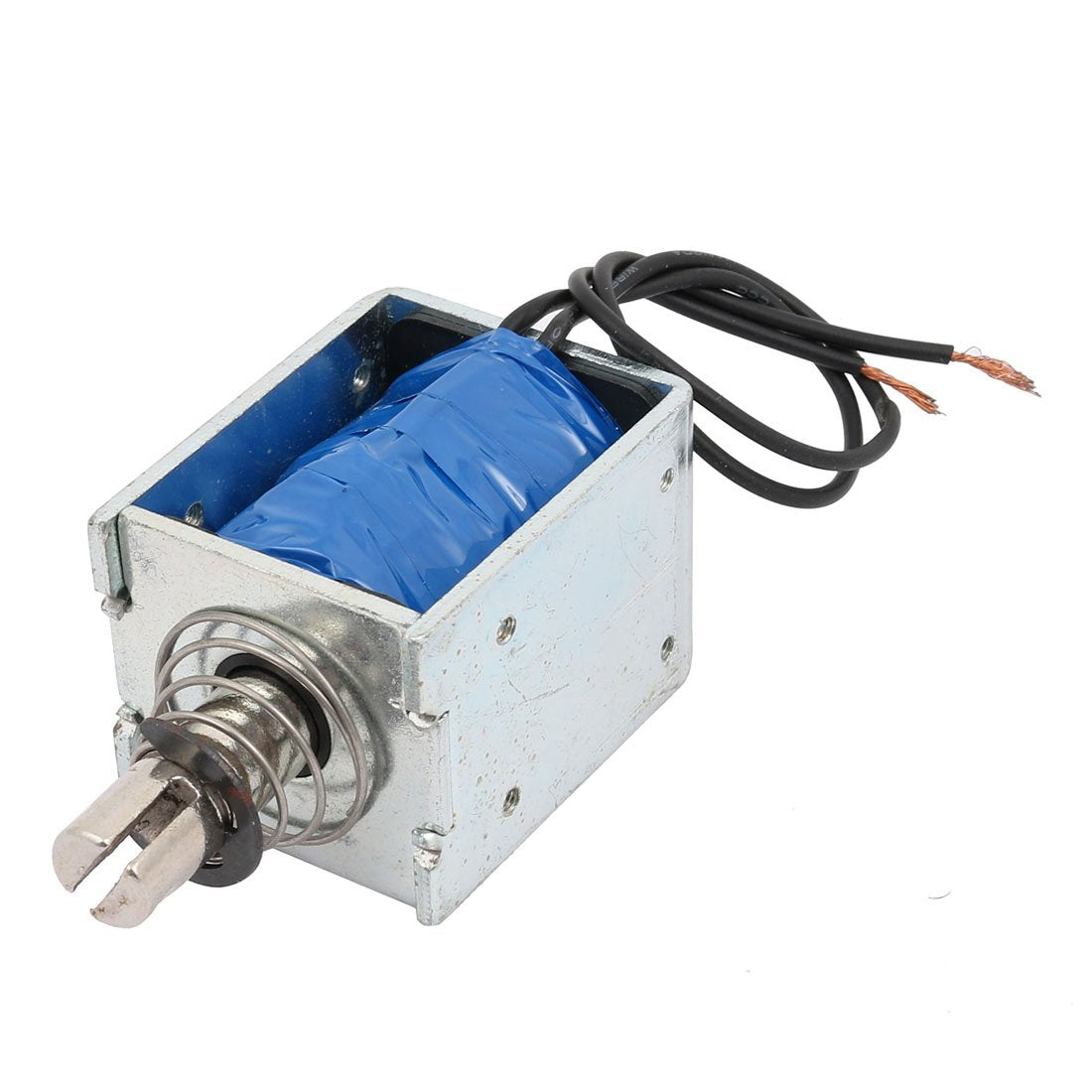 JF-1250 DC12V 360mA 10mm/60N Push Pull Type Electromagnet Solenoid Opened Frame