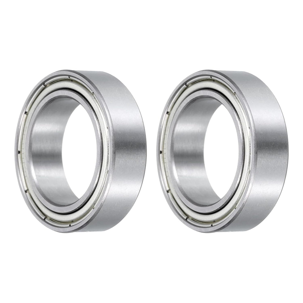 Deep Groove Ball Bearings 63803ZZ, ID 17mm x OD 26mm x Width 7mm Double Metal Seal Bearings, High Speed Sealed Bearing Chrome Steel (2 PCS)