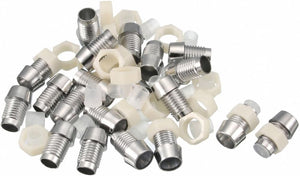 20pcs 5mm LED Lamp Holder Light Bulb Socket Plastic Chrome Plated for Light-emitting Diode Lighting