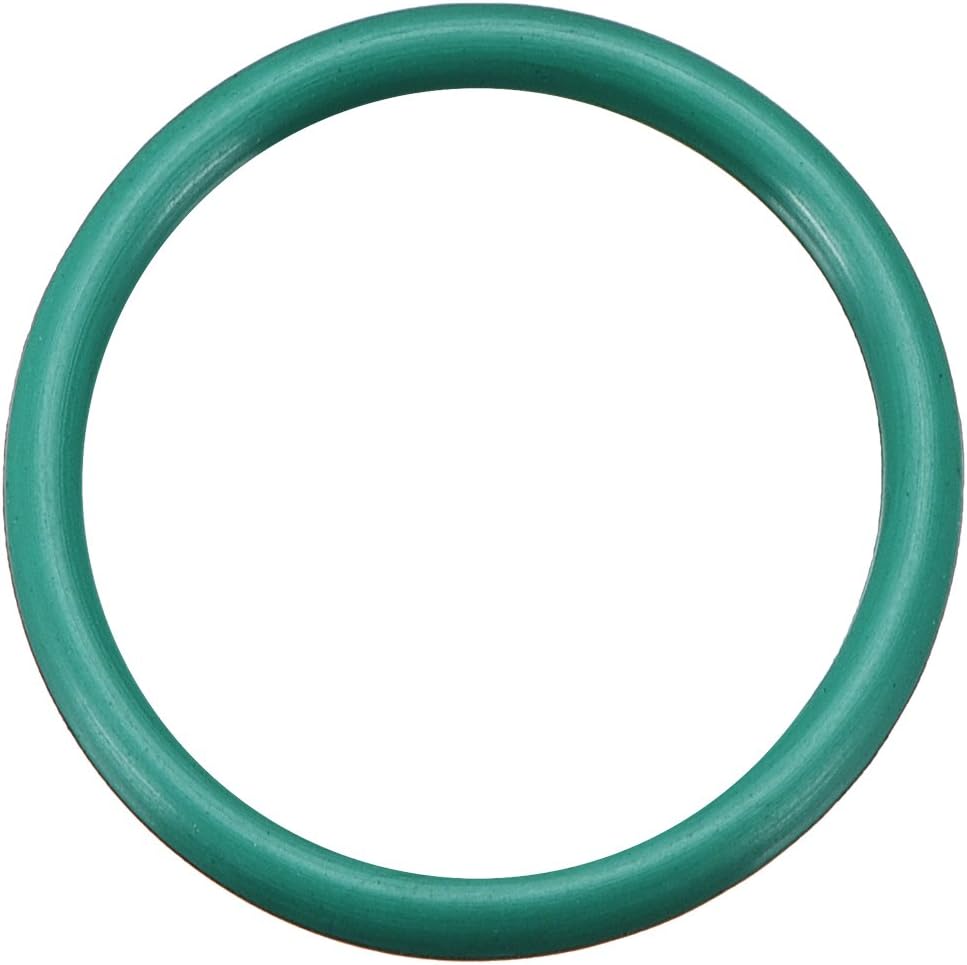 Fluorine Rubber O-Rings, 30.3mm OD 25mm ID 2.65mm Width FKM Seal Gasket for Machinery Plumbing, Green, Pack of 1