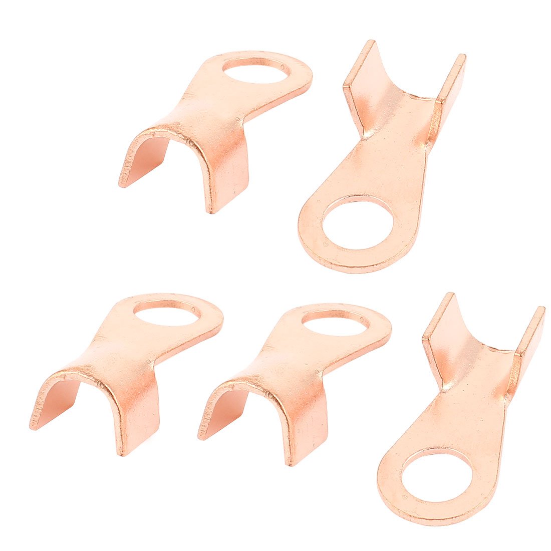 a14071600ux0064 Open Copper Terminals Wire Lugs with 5 Piece, 11 mm Ring for M10 Stud, 150 Amp