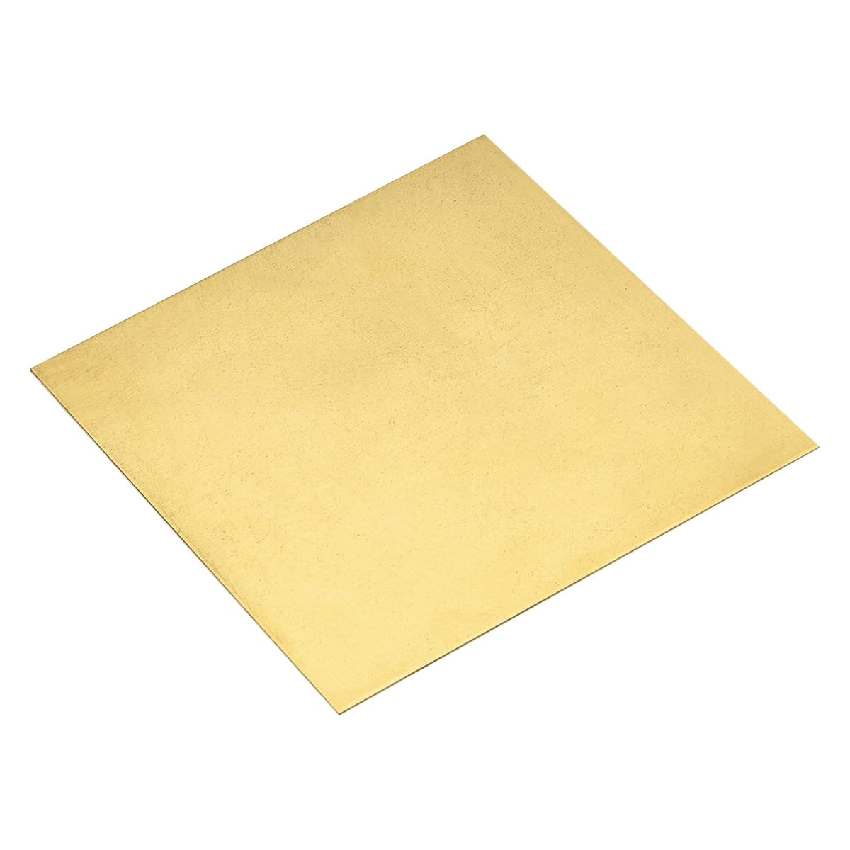 Brass Sheet, 1Pcs 4" x 4" x 0.031" H62 Metal Sheets Plates for Crafts, Electrical Repairs, Industry