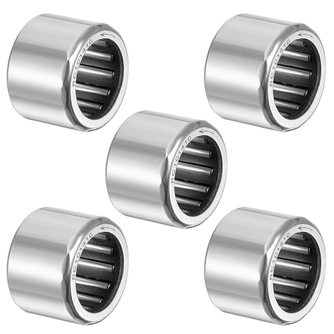 RC101410 Needle Roller Bearings, One Way Bearing, 5/8" Bore 7/8" OD 5/8" Width 5pcs