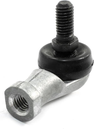 SQ-M8 Metal Rubber Male Thread Dia 8mm L-Shape Ball Rod End Bearing
