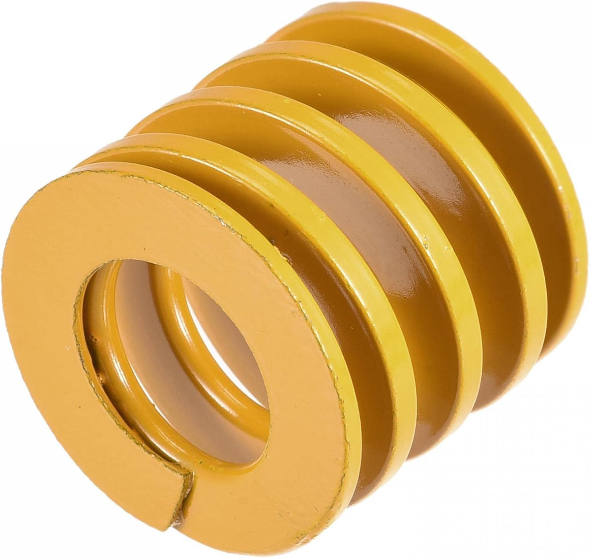 3D Printer Die Spring, 27mm OD 30mm Long Spiral Stamping Light Load Compression Mould Die Springs for 3D Printer Electric Part, Yellow