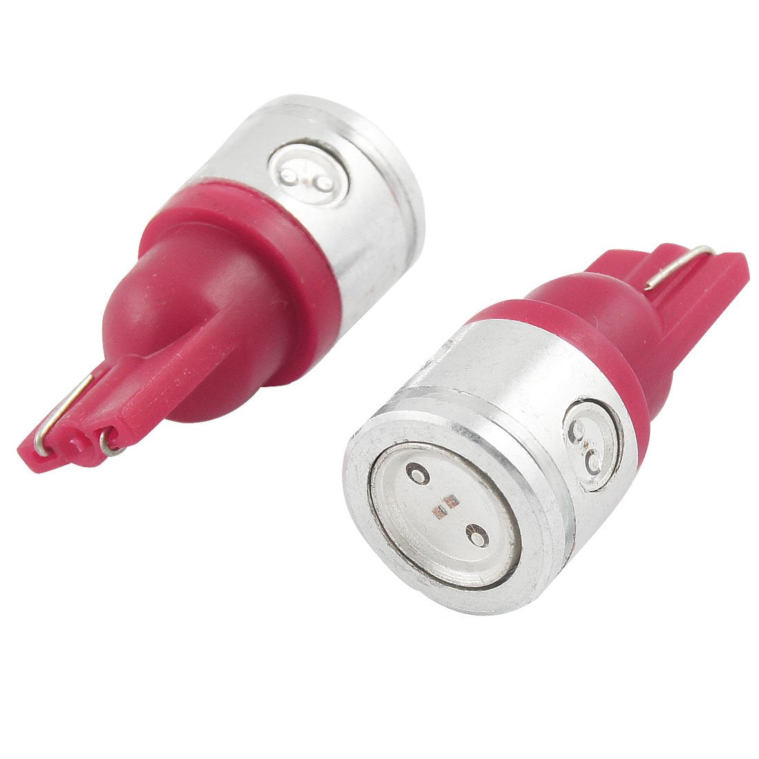 a12041800ux0005 2 Pcs T10 Red 3+1 LED SMD Dashboard Instrument Panel Lamp Light Bulb