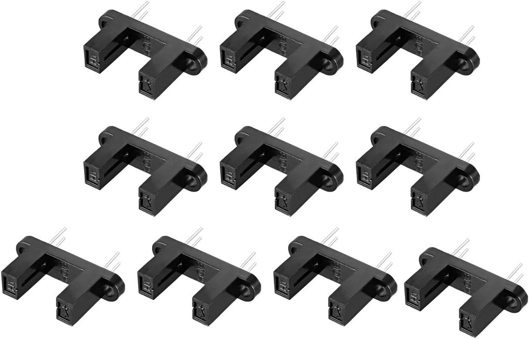 10 Pcs 25/64" Slot PCB Photo Interrupter Slotted Optical Sensor Switch HY810H