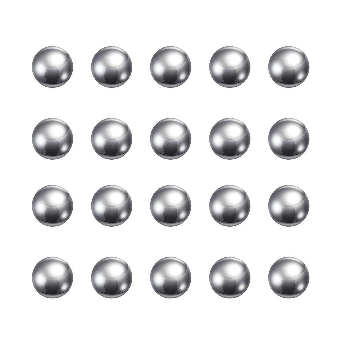 100pcs 1/4" 304 Stainless Steel Bearing Balls G100 Precision