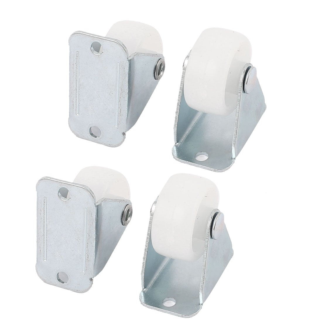 - a15061700ux0361 Office Chair Trolley Carts 25mm PP Wheel Top Plate Fixed Caster 4pcs