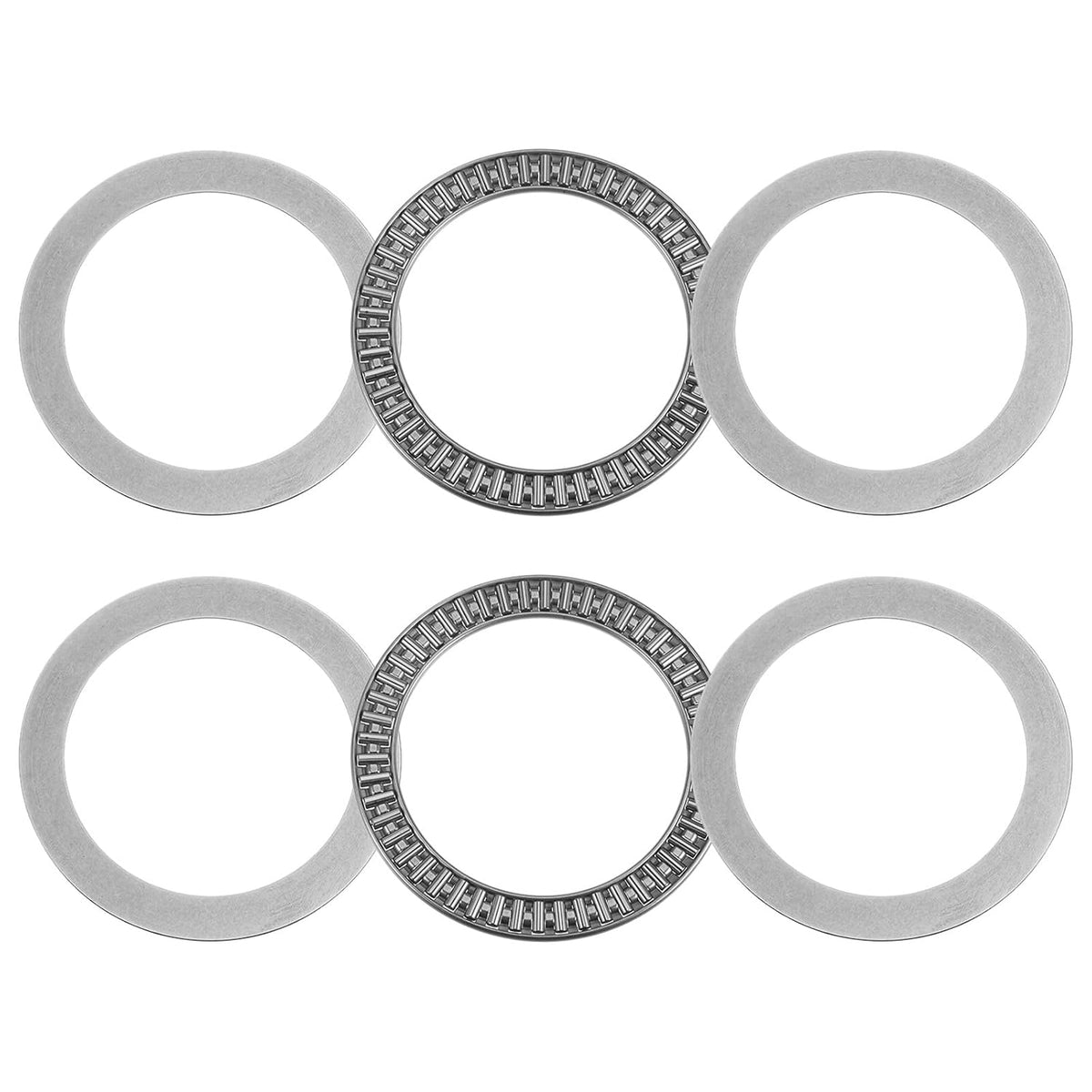 AXK90120 Thrust Needle Roller Bearings with Washers 90mm Bore 120mm OD 4mm Width 2pcs