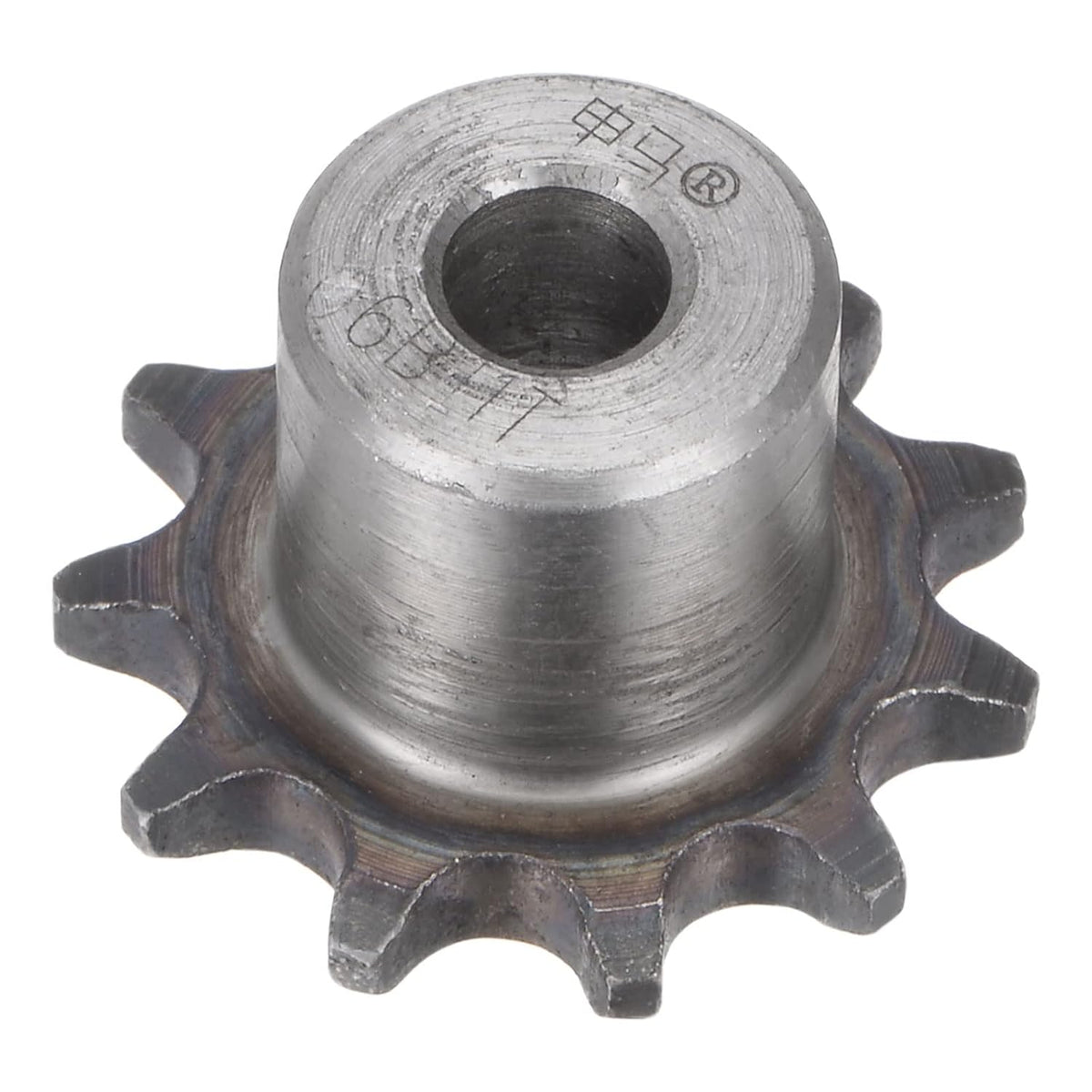 11 Teeth Sprocket Type B Single Strand 3/8" Pitch, 8mm Bore A3 Carbon Steel for ISO 06B