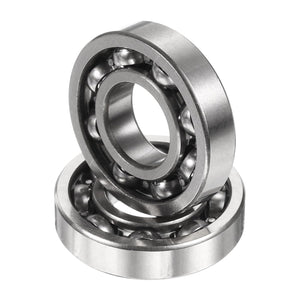 2pcs R8 Deep Groove Ball Bearings 1/2" ID x 1-1/8" OD x 1/4" Height Miniature Bearings Chrome Steel Z1 Bearing for Engineering Machinery, ABEC1
