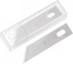 50Pcs 39x10.2mm Craft Knife Blades, High Speed Steel Hobby Blades Replacement Set Art Blades Carving Tool with Storage Case