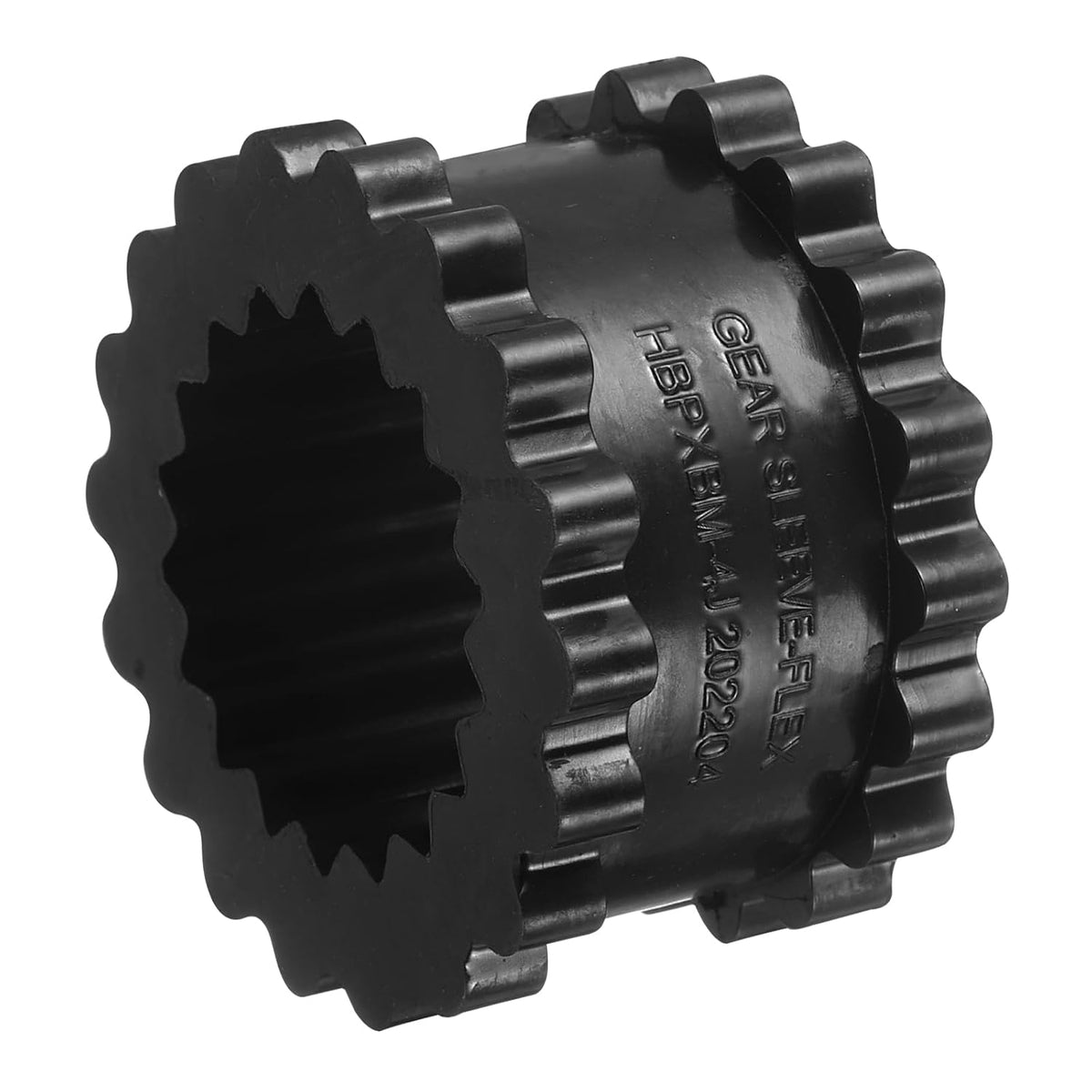 Coupling Sleeve Elastomer 4JE Gear Sleeve Coupling Insert Solid Design Nitrile Rubber 1.34" ID x 2.31" OD x 1.25" Elastomer Length