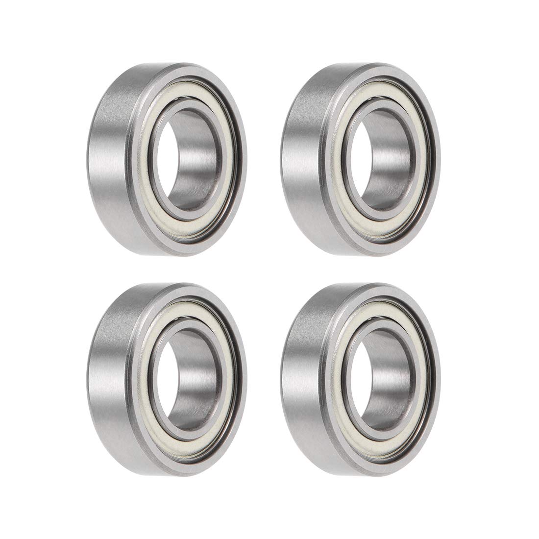 MR2010ZZ Deep Groove Ball Bearings 10mm x 20mm x 6mm Double Shielded Chrome Steel P0(ABEC1) 4pcs