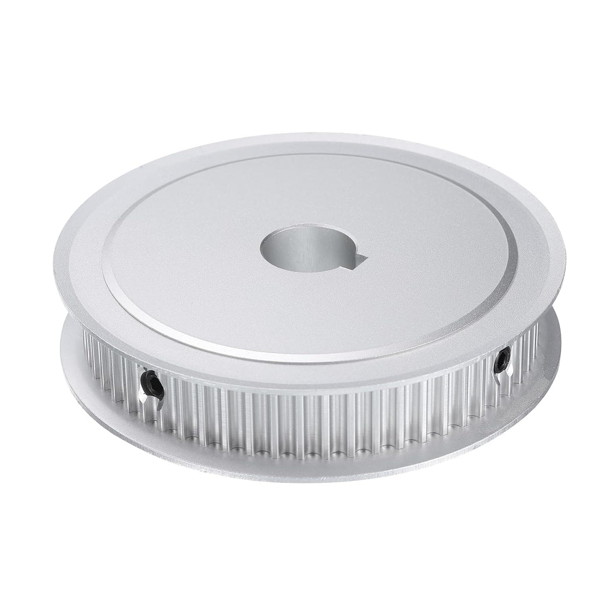 5M-60T-3/4B Timing Belt Pulley 3/4" Bore, 60 Teeth Aluminum Alloy Synchronous Wheel with Keyway, Pitch 5mm Tooth for 15mm Width Belt