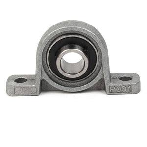 K001 Pillow Block 12mm Bore Inner Dia Ball Bearing Stainless Steel