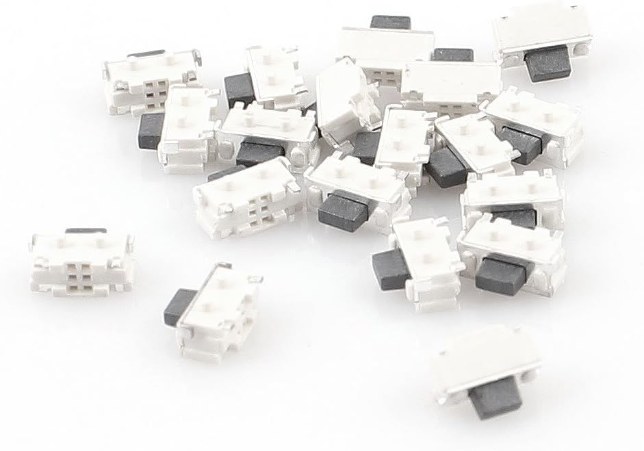 20cs 4mm x 2mm SPST 2 Pins Momentary Push Button Surface Mounted Devices SMT Tactile Tact Switch
