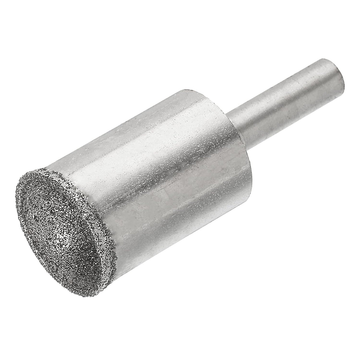 Diamond Grinding Mounted Point, 18mm 100 Coarse Grits Spherical Concave Head Bead Fine Grinding Bit for Jade Amber Stone Beeswax Glass