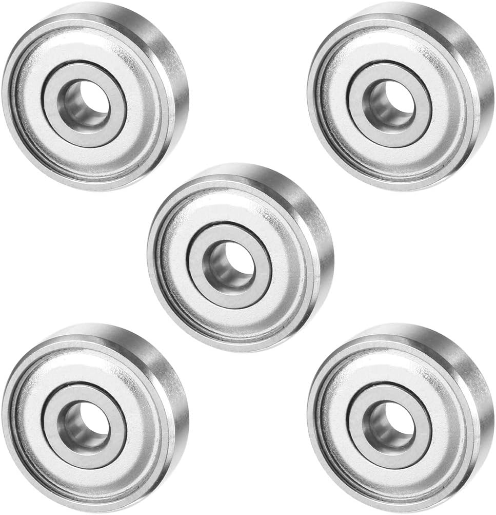 5pcs 4mmx16mmx5mm Double Shielded Miniature Deep Groove Ball Bearing