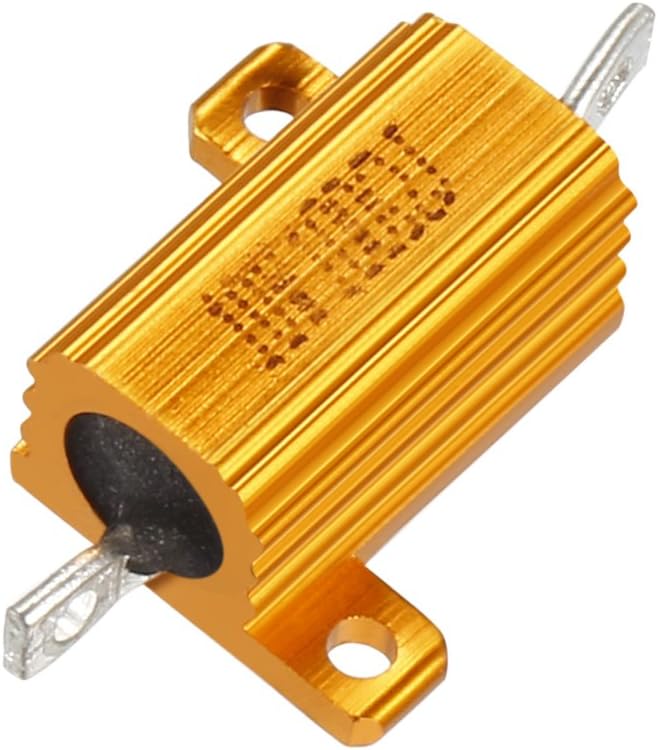 Aluminum Case Resistor 10W 100 Ohm Wirewound for LED Converter with Rod Post 10W100RJ