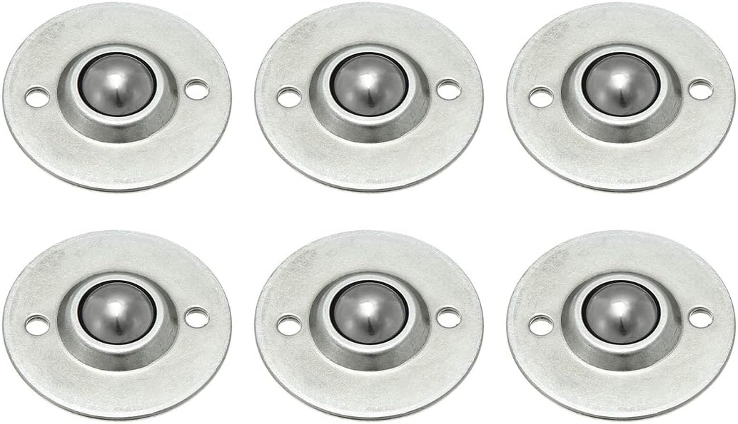 Ball Transfer Bearing Unit 5/8 Inch Load 33Lbs for Transmission Pack of 6
