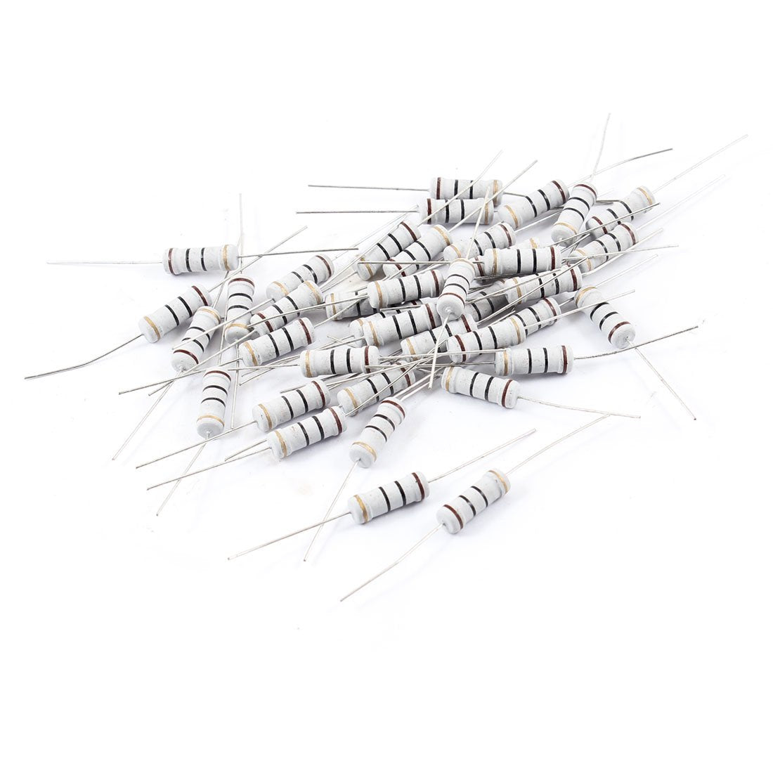 40 Pcs 10 Ohm 2W Axial Leaded Resistance Fixed Carbon Film Resistors