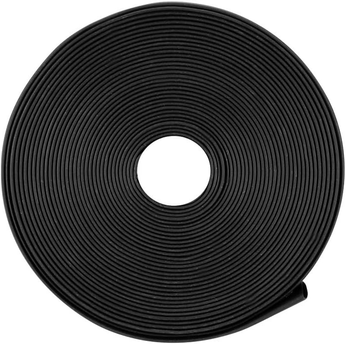Heat Shrink Tubing 9mm Dia 5m 2:1 Heat Shrink Tube Wire Wrap Black