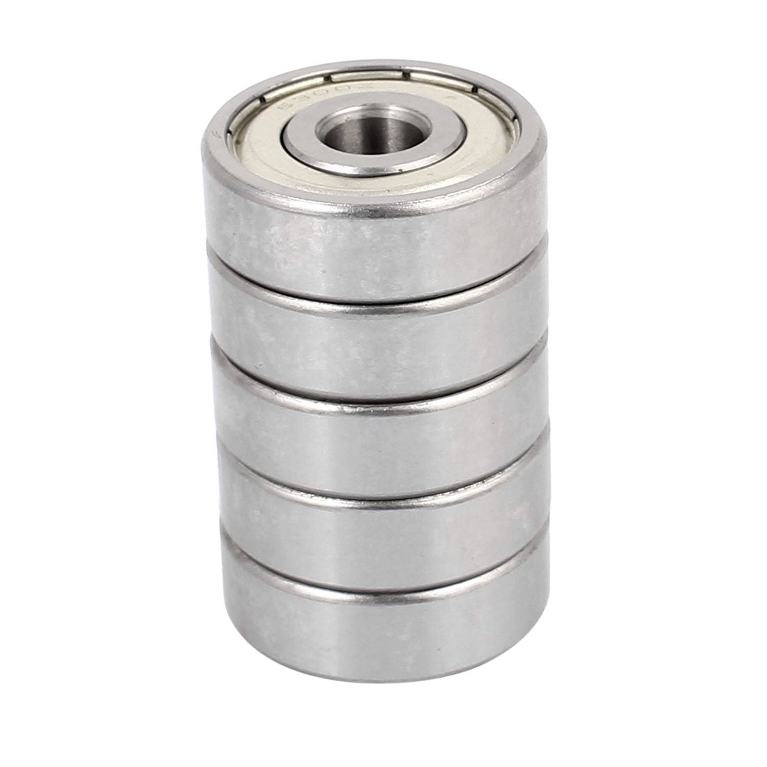 Steel Non-Noise Low Speeding Deep Groove Bearing Ball 10 x 35 x 11mm 5pcs