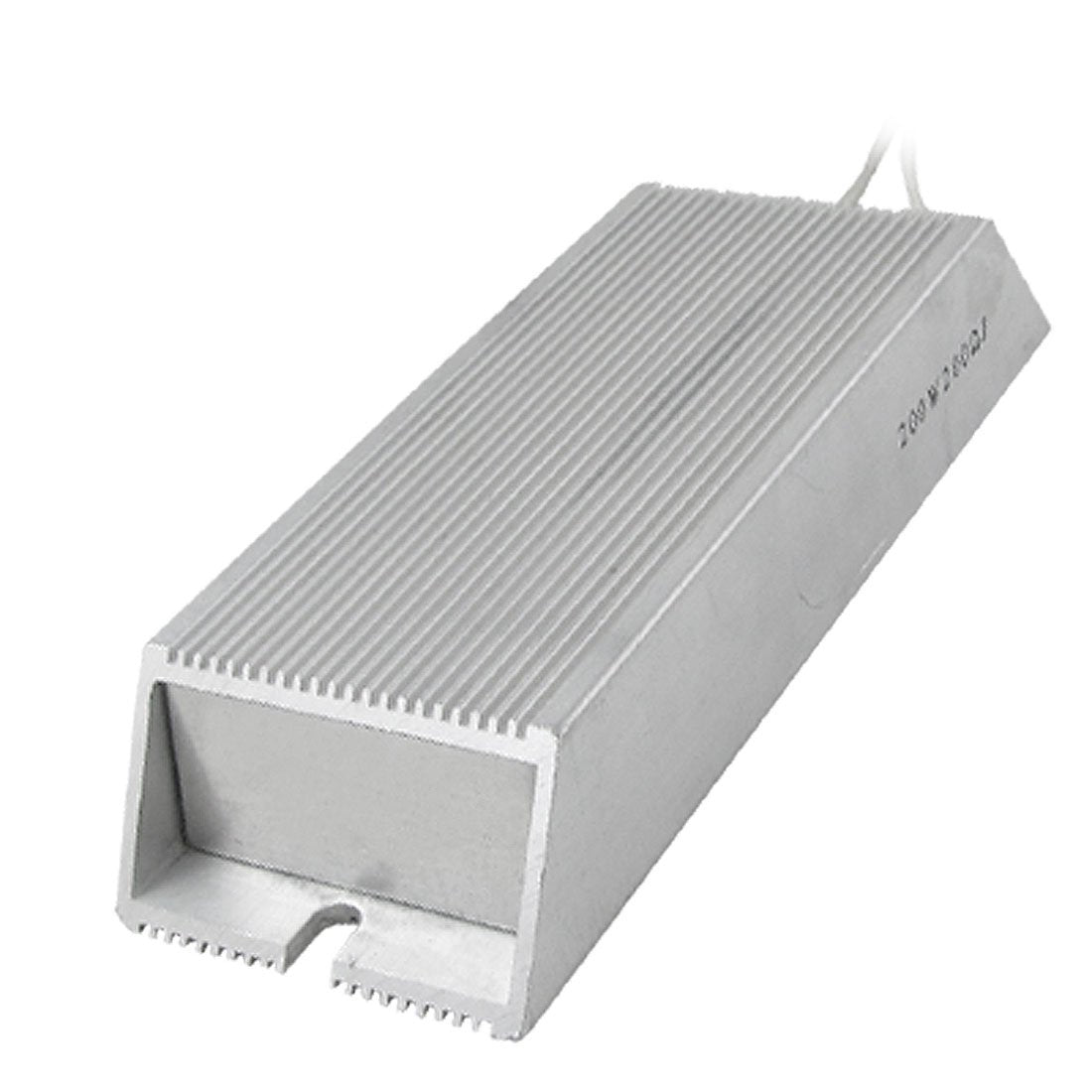 Aluminum Housing Wirewound Braking Resistor 200W 100 Ohm